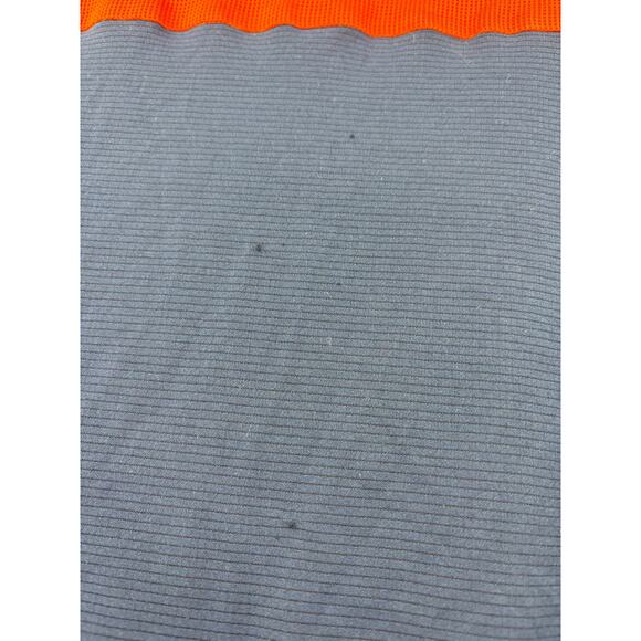 Patagonia Top Mens Small Windchaser Sleeveless Tank Navy Orange Mesh Running - Picture 8 of 8